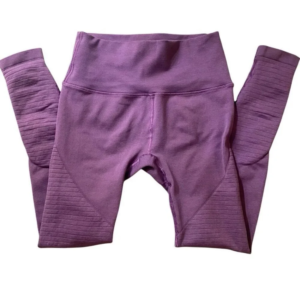 Alphalete Medium purple athletic compression leggings